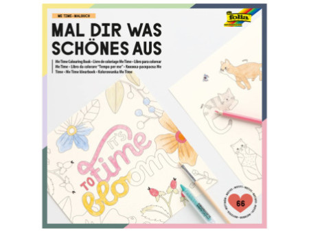 folia Cahier de coloriage 'Me Time', 230 x 230 mm, 40 pages