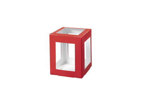 folia Pièces en carton pour mini lanterne, marron