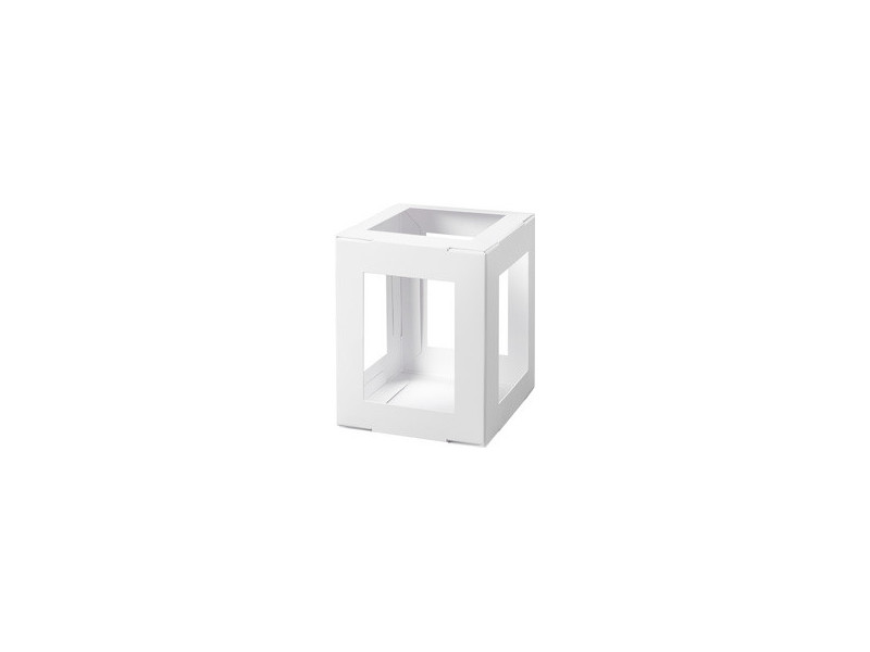 folia Pièces en carton pour lanterne,135x135x180 mm, fuchsia