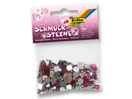 folia Pierres décoratives 'Sparkling Red', acrylique