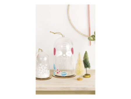 folia Modèle de décoration pour fenêtres 'COSY WINTER'