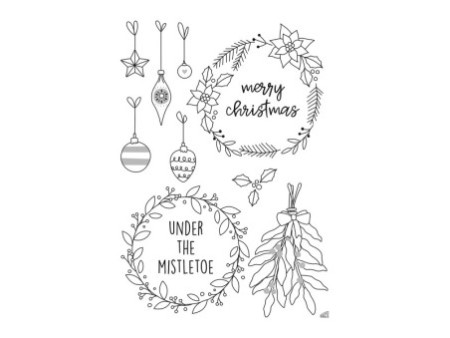 folia Modèle de décoration pour fenêtres 'COSY WINTER'