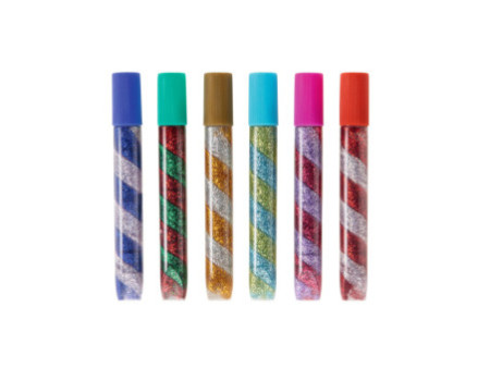 folia Colle pailletée 'Glitterglue SPIRAL MAGIC', assortie