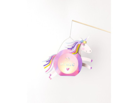 folia Kit de lanterne SWEET RAINBOW, rose irisé