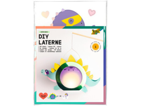 folia Kit de lanterne SUPERHERO DINOS, vert métallisé