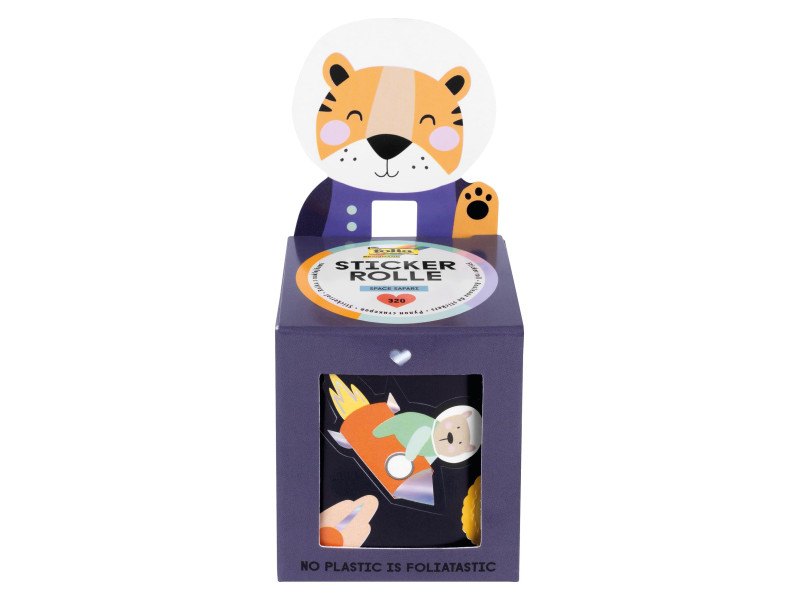 folia Sticker SPACE SAFARI, sur rouleau, 4 m