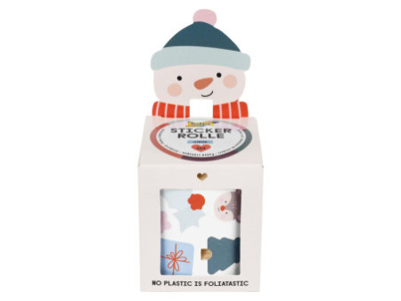 folia Sticker de Noël HIVER, sur rouleau, 4 m