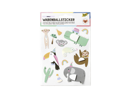 folia Sticker boule en papier DINO-MITE