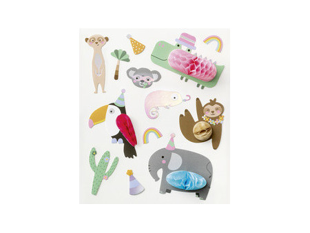 folia Sticker boule en papier DINO-MITE