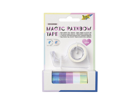 folia Film adhésif irisé Magic Rainbow Tape avec dévidoir