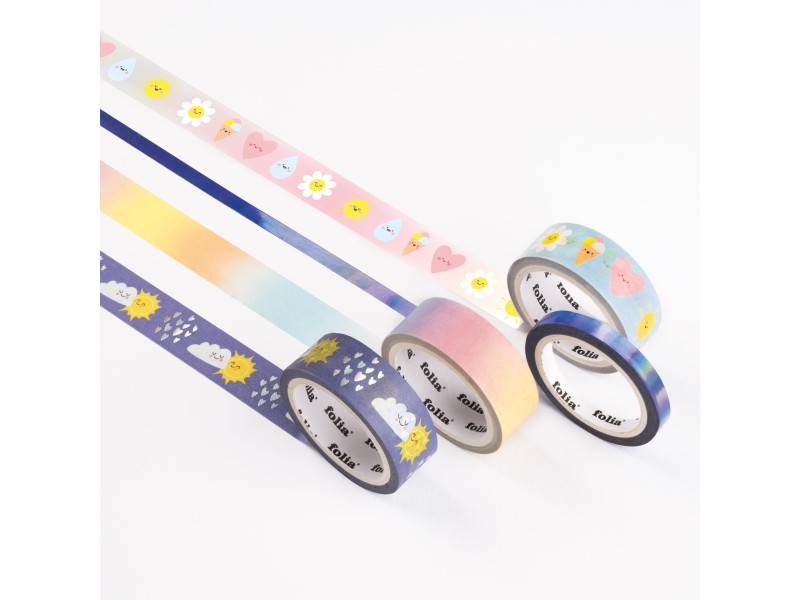 folia Ruban adhésif décoratif Washi-Tape HOTFOIL SUNNYSIDE