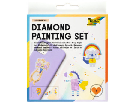 folia Set de diamond painting SUPERHEROES