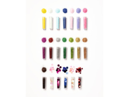 folia Set de paillettes BIO, Rainbow L