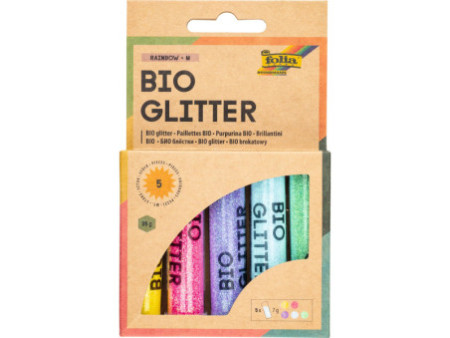 folia Mélange de paillettes BIO RAINBOW M