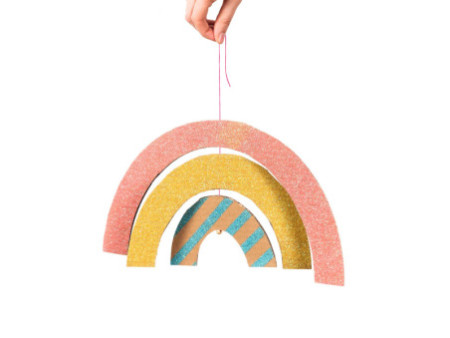 folia Mélange de paillettes BIO RAINBOW M