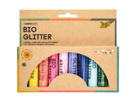 folia Mélange de paillettes BIO RAINBOW L