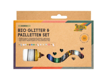 folia Set de paillettes BIO Rainbow