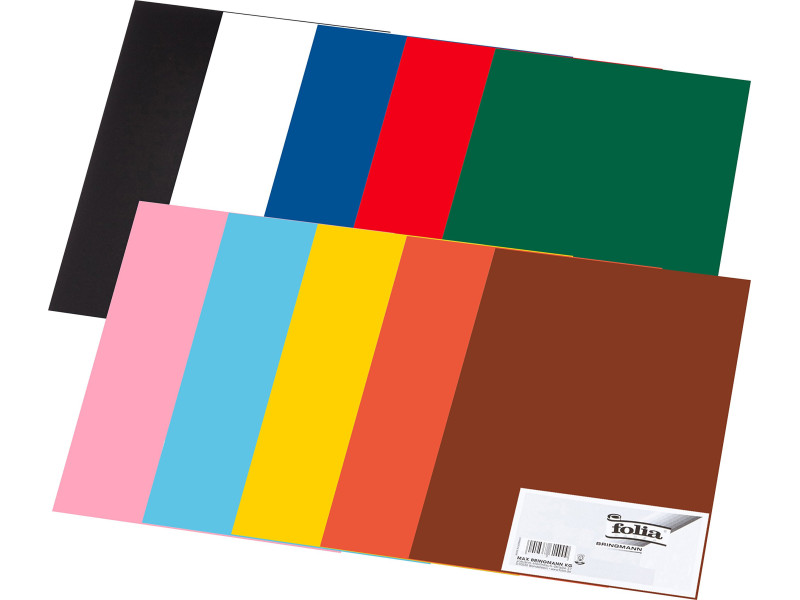 folia Papier crépon, 32 g/m2, marron clair