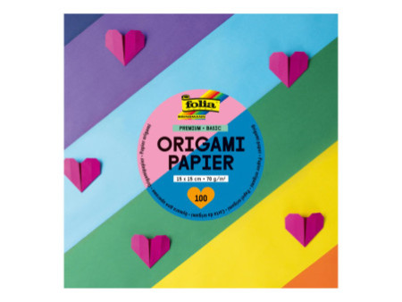 folia Feuille de papier pour origami PREMIUM BASIC
