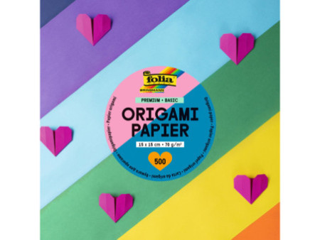 folia Feuille de papier pour origami PREMIUM BASIC