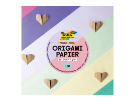 folia Feuille de papier pour origami PREMIUM PASTEL