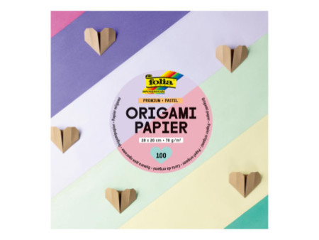 folia Feuille de papier pour origami PREMIUM PASTEL