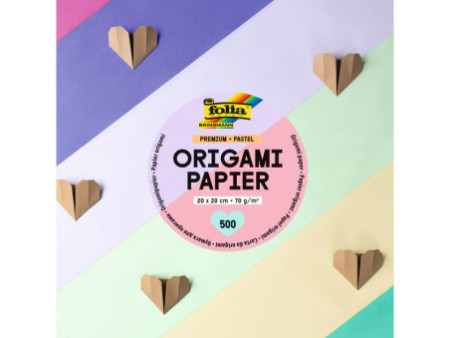 folia Feuille de papier pour origami PREMIUM PASTEL