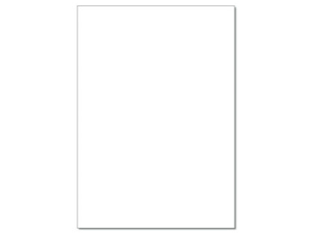 folia Carton de couleur, (L)500 x (H)700mm, 220 g/m2, blanc
