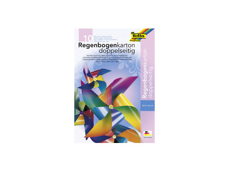 folia Carton arc-en-ciel, 225 x 320 mm, 200 g/m2