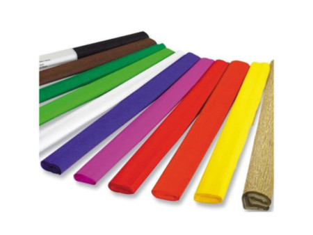 folia Papier crépon, 32 g/m2, assorti