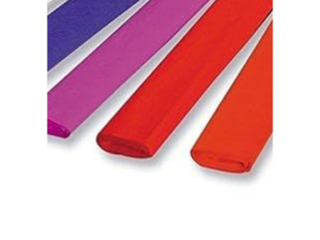 folia Papier crépon, 32 g/m2, assorti