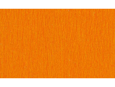folia Papier crépon en couches, 500mmx2,5m, orange rougeâtre
