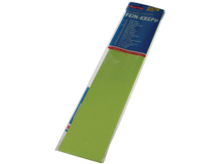 folia Papier crépon en couches, 500 mm x 2,5 m, vert blanc