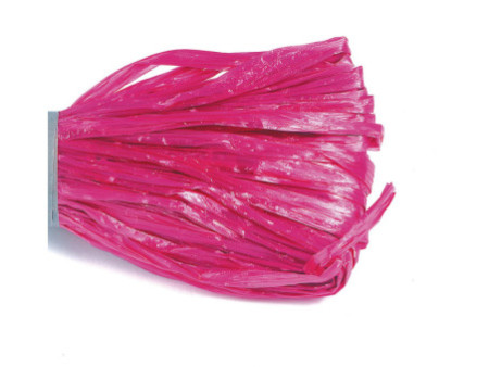 folia Raphia synthétique, bobine de 30 m, éosine