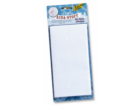 folia Toile Aïda, 500 x 490 mm, blanc
