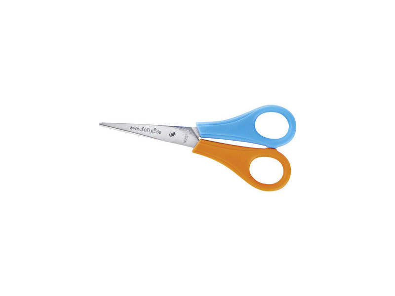 folia Ciseaux pour enfants, pointu, pour gauchers, 135 mm