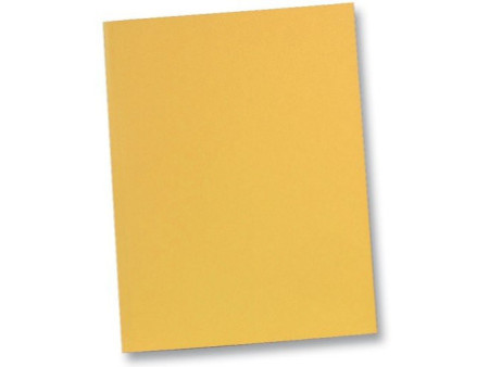 folia Carton à dessin, en carton, A4, jaune