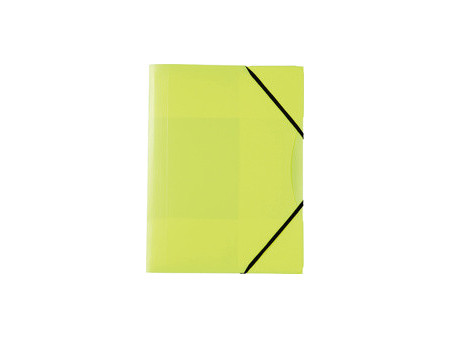 folia Chemise à élastique FLUO, PP, A4, assorti