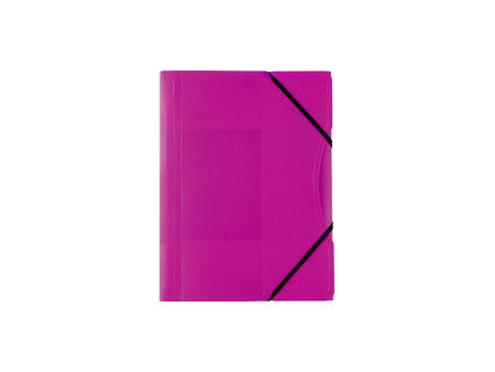 folia Chemise à élastique FLUO, PP, A4, assorti