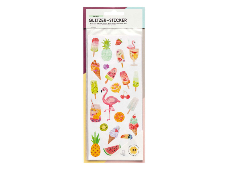 folia Sticker scintillant 'Exotic'