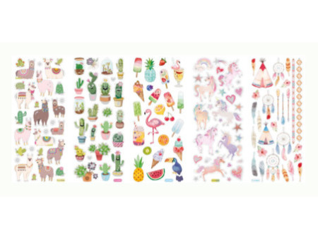 folia Sticker scintillant 'Exotic'