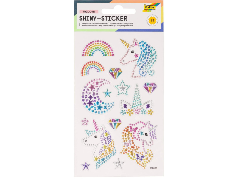 folia Sticker brillant UNICORN
