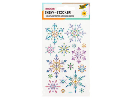 folia Sticker brillant SNOWFLAKE