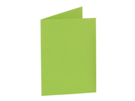 folia Kit de cartes pliantes, 105 x 150 mm, vert mai