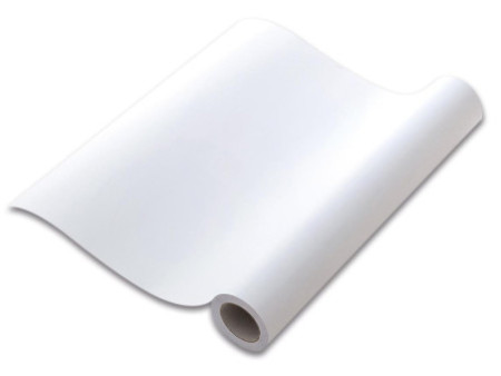 folia Rouleau de papier à dessin, uni, 300 mm x 6 m, blanc