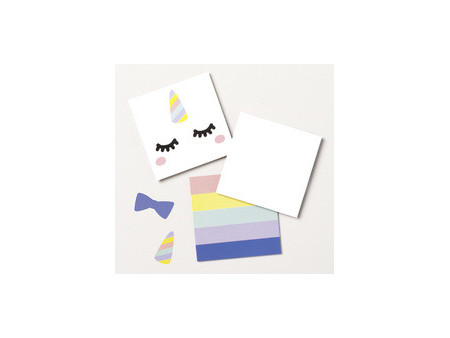 folia Carte DIY, uni, 60 x 60 mm, blanc