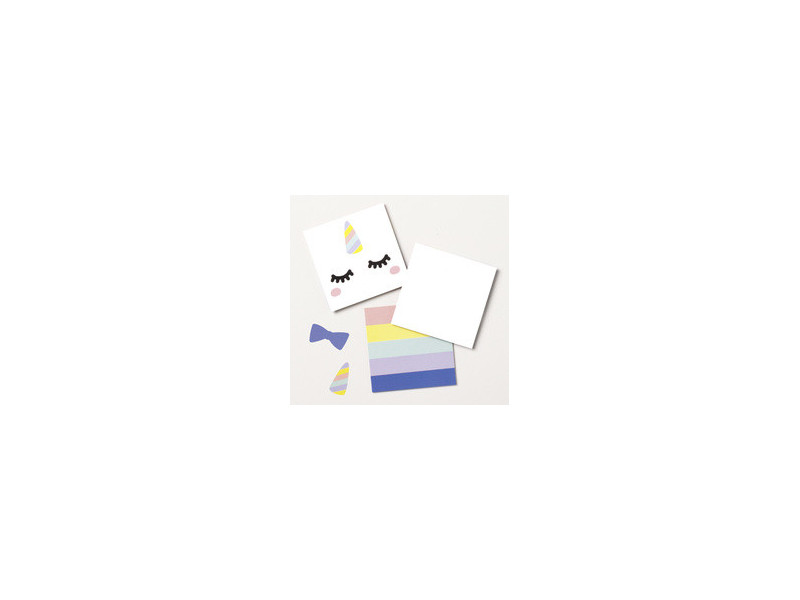 folia Carte DIY, uni, 60 x 60 mm, blanc