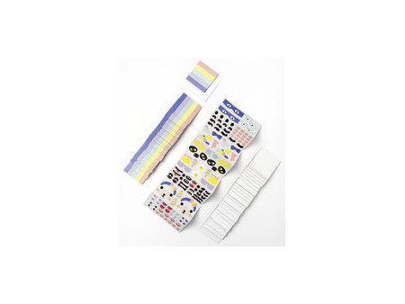 folia Carte DIY, uni, 60 x 60 mm, blanc