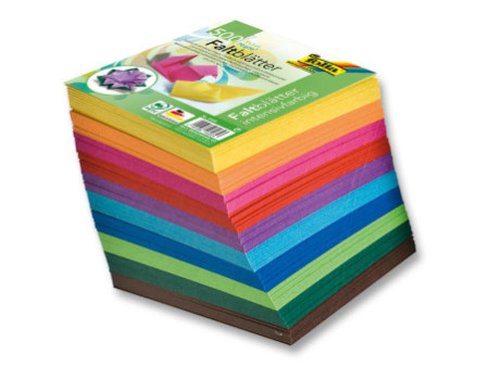 folia Feuille de papier à plier MINI, 50 x 50 mm