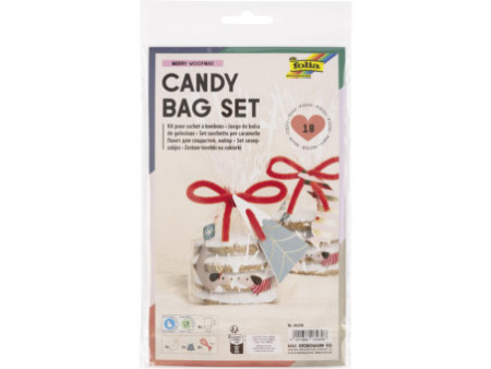 folia Kit sachet à fond plat / Candy Bag 'Merry Woofmas'